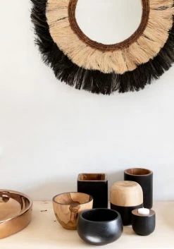 Bazar Bizar Bols, Tasses Et Mugs Bol à Bonbons En Bois De Teck -Bols, tasses et mugs Soldes Magasin bol a bonbons en bois de teck 4