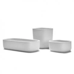 Serax Bols, Tasses Et Mugs Bol Carré En Porcelaine Blanche 6x6cm H3cm -Bols, tasses et mugs Soldes Magasin bol carre en porcelaine blanche 6x6cm h3cm 2