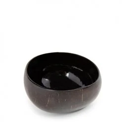 Bazar Bizar Bols, Tasses Et Mugs Bol De Nourriture En Noix De Coco Noire Et Naturel -Bols, tasses et mugs Soldes Magasin bol de nourriture en noix de coco noire et naturel 2