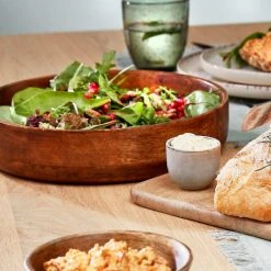 Mica Decorations Bols, Tasses Et Mugs Bol En Bois De Manguier Brun Foncé D26 -Bols, tasses et mugs Soldes Magasin bol en bois de manguier brun fonce d26 3