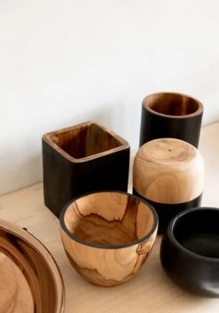 Bazar Bizar Bols, Tasses Et Mugs Bol En Bois De Teck -Bols, tasses et mugs Soldes Magasin bol en bois de teck 5