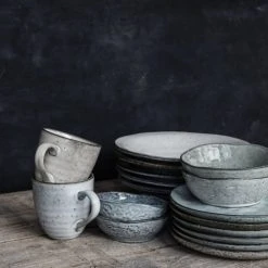 House Doctor Bols, Tasses Et Mugs Bol En Céramique Bleue -Bols, tasses et mugs Soldes Magasin bol en ceramique bleue 3