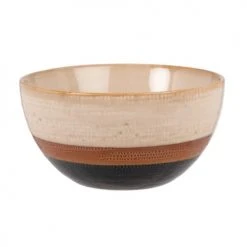 Maisons Du Monde Bols, Tasses Et Mugs Bol En Faïence Beige, Marron Et Gris Anthracite - Lot De 2 -Bols, tasses et mugs Soldes Magasin bol en faience beige marron et gris anthracite 1000 16 18 208011 1