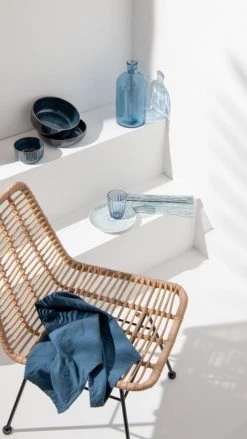 Maisons Du Monde Bols, Tasses Et Mugs Bol En Grès Bleu Et Marron - Lot De 2 -Bols, tasses et mugs Soldes Magasin bol en gres bleu et marron 1000 6 6 213985 3
