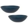 Maisons Du Monde Bols, Tasses Et Mugs Bol En Grès Bleu Vert - Lot De 2