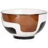 Maisons Du Monde Bols, Tasses Et Mugs Bol En Grès Formes Géométriques Marrons Et Noires - Lot De 2 -Bols, tasses et mugs Soldes Magasin bol en gres formes geometriques marrons et noires 1000 16 0 227714 1