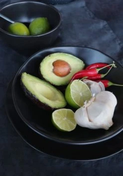 Kare Design Bols, Tasses Et Mugs Bol En Grès Noir D15 - Lot De 4 -Bols, tasses et mugs Soldes Magasin bol en gres noir d15 lot de 4 3