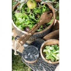 LANADECO Bols, Tasses Et Mugs Bol En Manguier Marron/noir D30cm 5 LANADECO Bols, Tasses Et Mugs Bol En Manguier Marron/noir D30cm -Bols, tasses et mugs Soldes Magasin bol en manguier marron noir d30cm 1