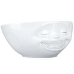 Tassen Bols, Tasses Et Mugs Bol En Porcelaine Blanche Laughing 350ml -Bols, tasses et mugs Soldes Magasin bol en porcelaine blanche laughing 350ml 2