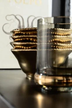 Kare Design Bols, Tasses Et Mugs Bol En Porcelaine Dorée D16 -Bols, tasses et mugs Soldes Magasin bol en porcelaine doree d16 4