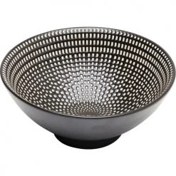 Kare Design Bols, Tasses Et Mugs Bol En Porcelaine Noire Et Blanche D18 - Lot De 4 -Bols, tasses et mugs Soldes Magasin bol en porcelaine noire et blanche d18 lot de 4 4