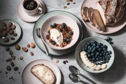 ONA Bols, Tasses Et Mugs Bol Gris Ø 14cm - Lot De 4 -Bols, tasses et mugs Soldes Magasin bol gris oe 14cm lot de 4 2