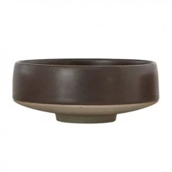 OYOY Living Design Bols, Tasses Et Mugs Bol Marron 100% Grès Ø20xH8,5cm