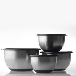 BergHoff Bols, Tasses Et Mugs Bol Mélangeur En Acier Avec Couvercle 8 Pcs -Bols, tasses et mugs Soldes Magasin bol melangeur en acier avec couvercle 8 pcs 5