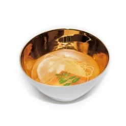 Tsé & Tsé Associées Bols, Tasses Et Mugs Bol Porcelaine Blanc Brillant Et Or D13cm -Bols, tasses et mugs Soldes Magasin bol porcelaine blanc brillant et or d13cm 2