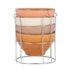 Maisons Du Monde Bols, Tasses Et Mugs Bols En Grès Multicolore (x4) Avec Support En Métal -Bols, tasses et mugs Soldes Magasin bols en gres multicolore x4 avec support en metal 1000 1 14 205055 1