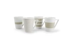 Salt&Pepper Bols, Tasses Et Mugs Chope 36cl 4 Pièces Vert Sauge