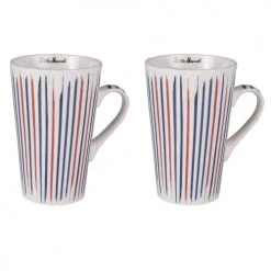 Little Marcel Bols, Tasses Et Mugs Coffret De 2 Mugs Xl 46 Cl En Porcelaine Blanc