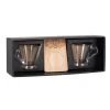Maisons Du Monde Bols, Tasses Et Mugs Coffret Tasses à Café (x2) Et Supports En Bambou -Bols, tasses et mugs Soldes Magasin coffret tasses a cafe x2 et supports en bambou 1000 14 40 228902 1