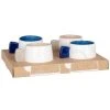 Maisons Du Monde Bols, Tasses Et Mugs Coffret Tasses (x4) En Grès écru Et Bleu -Bols, tasses et mugs Soldes Magasin coffret tasses x4 en gres ecru et bleu 1000 12 7 224072 1