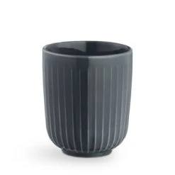 Kähler Design Bols, Tasses Et Mugs Gobelet En Céramique Blanc 300ml -Bols, tasses et mugs Soldes Magasin gobelet en ceramique anthracite 300ml