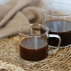 OGO Living Bols, Tasses Et Mugs Lot De 4 Tasses Expresso En Verre Borosilicate 12 Cl -Bols, tasses et mugs Soldes Magasin lot de 4 tasses expresso en verre borosilicate 12 cl 3