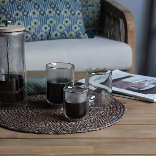 OGO Living Bols, Tasses Et Mugs Lot De 4 Tasses Expresso En Verre Double Paroi 10 Cl 5 OGO Living Bols, Tasses Et Mugs Lot De 4 Tasses Expresso En Verre Double Paroi 10 Cl – Image 3