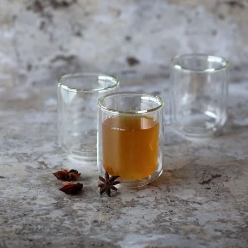 OGO Living Bols, Tasses Et Mugs Lot De 4 Tasses Expresso En Verre Double Paroi 10 Cl 6 OGO Living Bols, Tasses Et Mugs Lot De 4 Tasses Expresso En Verre Double Paroi 10 Cl – Image 4