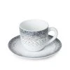 Table Passion Bols, Tasses Et Mugs Lot De 6 - Tasse à Café Et Sous-tasse En Grès Gris -Bols, tasses et mugs Soldes Magasin lot de 6 tasse a cafe et sous tasse en gres gris