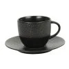 Table Passion Bols, Tasses Et Mugs Lot De 6 - Tasse à Thé Et Sous-tasse 22 Cl En Grès Noir -Bols, tasses et mugs Soldes Magasin lot de 6 tasse a the et sous tasse 22 cl en gres noir