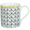 Faye Bols, Tasses Et Mugs Mini Tasse Graphique Blanche -Bols, tasses et mugs Soldes Magasin mini tasse graphique blanche 1