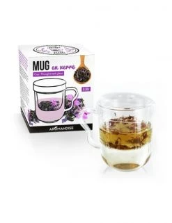 Aromandise Bols, Tasses Et Mugs Mug à Thé Avec Poignée, Infuseur Et Couvercle -Bols, tasses et mugs Soldes Magasin mug a the avec poignee infuseur et couvercle 2