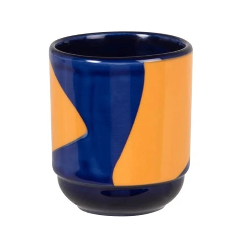Bols, Tasses Et Mugs Mug Adele Maisons Du Monde X Sakina M’Sa En Faïence Bleue Et Orange 3 Bols, Tasses Et Mugs Mug Adele Maisons Du Monde X Sakina M’Sa En Faïence Bleue Et Orange