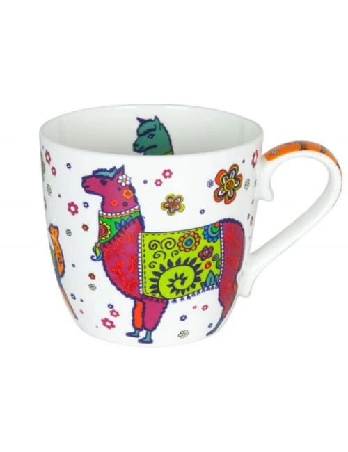 Koenitz Bols, Tasses Et Mugs Mug Animaux Colorés Lama 425ml 3 Koenitz Bols, Tasses Et Mugs Mug Animaux Colorés Lama 425ml