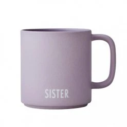 Design Letters Bols, Tasses Et Mugs Mug Avec Poignée En Porcelaine Sister