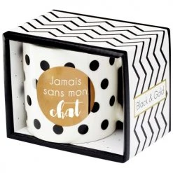 Draeger Paris Bols, Tasses Et Mugs Mug Cadeau Jamais Sans Mon Chat -Bols, tasses et mugs Soldes Magasin mug cadeau jamais sans mon chat 1