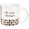 Draeger Paris Bols, Tasses Et Mugs Mug Cadeau Ne Pas Déranger -Bols, tasses et mugs Soldes Magasin mug cadeau ne pas deranger