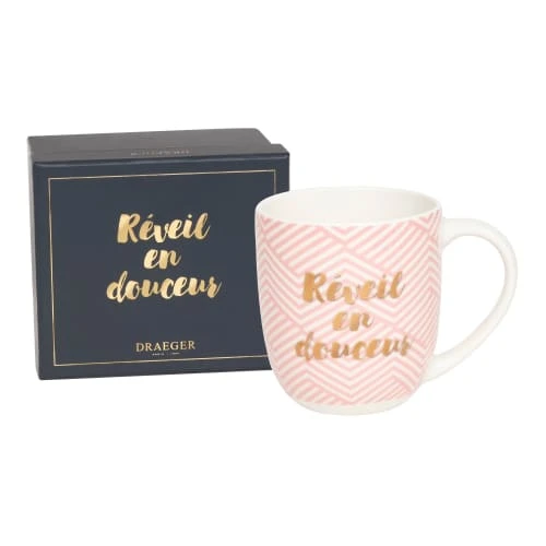 Draeger Paris Bols, Tasses Et Mugs Mug Cadeau - Réveil En Douceur 3 Draeger Paris Bols, Tasses Et Mugs Mug Cadeau - Réveil En Douceur