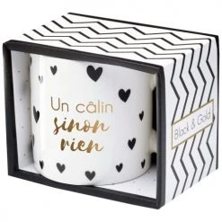 Draeger Paris Bols, Tasses Et Mugs Mug Cadeau Un Câlin Sinon Rien -Bols, tasses et mugs Soldes Magasin mug cadeau un calin sinon rien 1