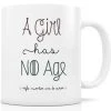 Créa Bisontine Bols, Tasses Et Mugs Mug Céramique A Girl Has No Age -Bols, tasses et mugs Soldes Magasin mug ceramique a girl has no age