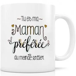 Créa Bisontine Bols, Tasses Et Mugs Mug Céramique Maman Préférée