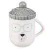 Maisons Du Monde Vaisselle De Noël Mug Chapeau Ours En Faïence Blanche - Lot De 2 -Bols, tasses et mugs Soldes Magasin mug chapeau ours en faience blanche 1000 0 26 174522 1