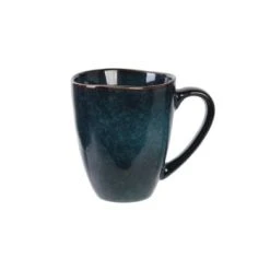 Saveur Et Degustation Bols, Tasses Et Mugs Mug En Céramique Au Design Minéral Avec Anse 300 Ml Bleu -Bols, tasses et mugs Soldes Magasin mug en ceramique au design mineral avec anse 300 ml bleu 3
