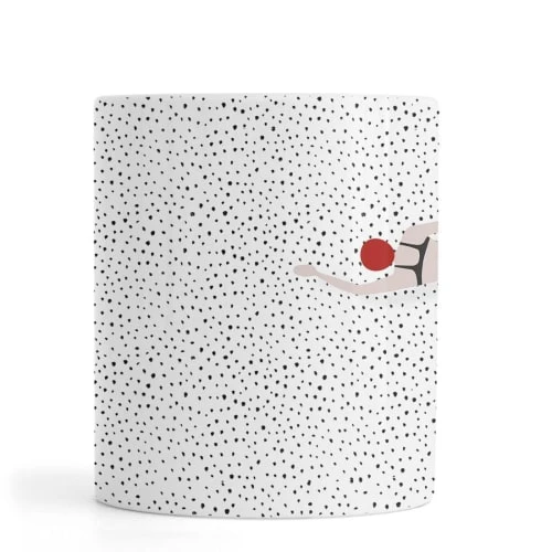 Juniqe Bols, Tasses Et Mugs Mug En Céramique En Blanc & Bleu 4 Juniqe Bols, Tasses Et Mugs Mug En Céramique En Blanc & Bleu – Image 2