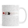 Juniqe Bols, Tasses Et Mugs Mug En Céramique En Blanc & Bleu -Bols, tasses et mugs Soldes Magasin mug en ceramique en blanc bleu