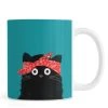 Juniqe Bols, Tasses Et Mugs Mug En Céramique En Noir & Rouge -Bols, tasses et mugs Soldes Magasin mug en ceramique en noir rouge