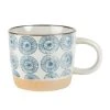 Maisons Du Monde Bols, Tasses Et Mugs Mug En Faïence Blanche Motifs Bleus - Lot De 2 -Bols, tasses et mugs Soldes Magasin mug en faience blanche motifs bleus 1000 5 24 208017 1