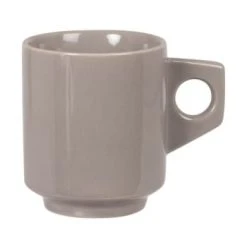 Maisons Du Monde Bols, Tasses Et Mugs Mug En Grès Géométrique Gris Foncé - Lot De 2 -Bols, tasses et mugs Soldes Magasin mug en gres geometrique gris clair lubya 1000 11 27 227454 1