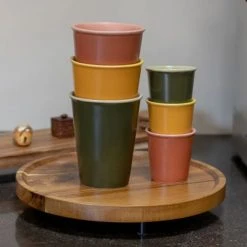 OGO Living Bols, Tasses Et Mugs Mug En Grès Kaki 32cl -Bols, tasses et mugs Soldes Magasin mug en gres kaki 32cl 3