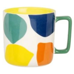 Maisons Du Monde Bols, Tasses Et Mugs Mug En Grès Motifs Graphiques Multicolores - Lot De 4 -Bols, tasses et mugs Soldes Magasin mug en gres motifs graphiques multicolores enea 1000 12 33 225041 1